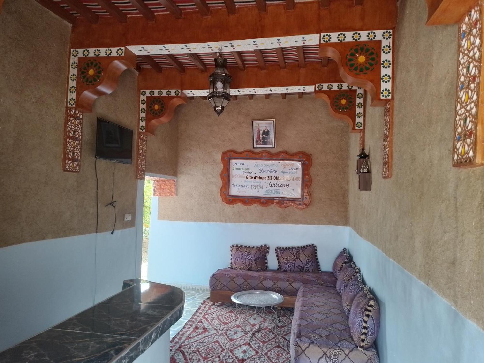 Gite D'Etape Ziz Oasis Achbarou Kültér fotó